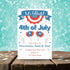 Personalized Fourth of July Invitation | A